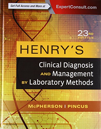 Henry's Clinical Diagnosis and Management by Laboratory Methods