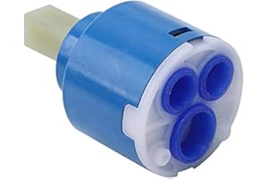 NC Wasserhahnventil, Keramik-Kartuschenventil, Küche, Badezimmer, Mischbatterie für Küchenarmatur, Badezimmerarmatur, etc. (Typ A: 35 mm, 1 Stück)