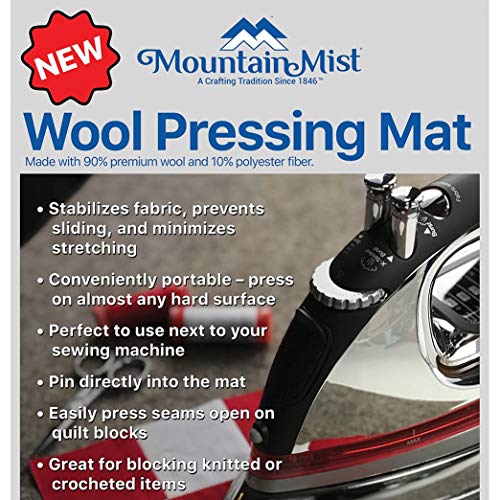 Mountain Mist Batting Hancock's of Paducah tapete de Lana, 43 x 61 x 1,5 cm