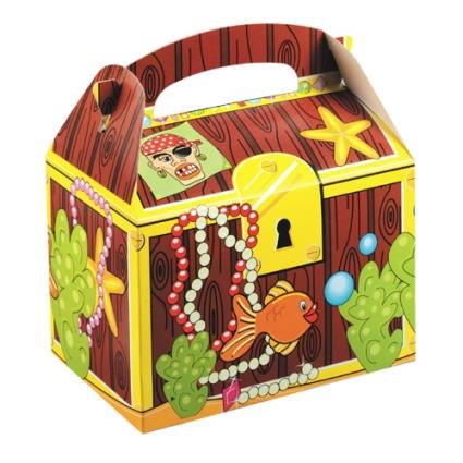 Pirates Treasure Chest Food Box (Sold Singly) [Toy]