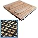Produktbild 18 x Holzterrassen zusammensteckbar Fliesen Garten Decks Platte 30 cm SQ Deck Tile