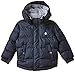 Timberland Boy's T26394 Puffer and Bag Track Jacket, Blue (Navy), 6 Years