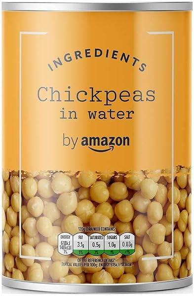 by Amazon Kichererbsen in Wasser, 400g - 1