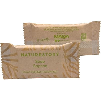 Saponetta Monouso Da 10 Gr Imbustatata Singolarmente In Flow Pack