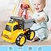 Produktbild Mitlfuny Auto-Modell Plüsch Bildung Squishy Spielzeug aufblasbares Spielzeug im Freien Spielzeug,Baby-Kleinkinder drücken und gehen Friction Powered Car Toys für Jungen Mädchen ab 18 Monaten