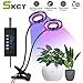 Produktbild Pflanzenlampe, SKEY Pflanzenlicht mit Zyklus-Timing-Funktion, Automatische Ein- / Ausschalten, 3 Arten von Modus. 5 Arten von Helligkeit, 18W Wachsen licht led Pflanzenleuchte Wachstumslampe