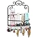 Produktbild MyGift Eleganter Dekorative Wand montiert Aufbewahrung Display Regal Rack & Ohrring Organizer