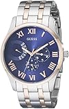 GUESS Men's U0607G2 Stainless Steel & Rose Gold-Tone Multi-Function Watch