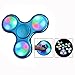 Produktbild Itian LED Licht Fidget Hand Spinner Finger Spielzeug Focus Dekompression Gyro Kreisel glänzender EDC Spielzeug(Blau)