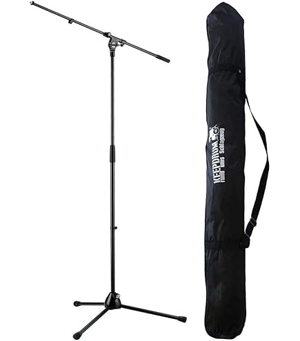 Gravity MS4322B hoog microfoonstatief met 2-delige hengel snel en