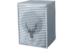 Gcroet Waschmaschine Abdeckung, Waschmaschine/Trocknerabdeckung Sonnencreme staubdichte Abdeckung mit Reißverschluss, Waschmaschine Staubabdeckung Trocknerabdeckung, wasserdichtes