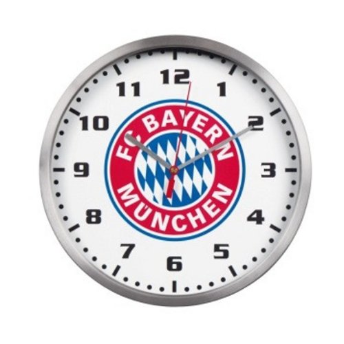 Preisvergleich Produktbild FC Bayern München Wanduhr Fanartikel