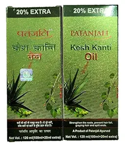 Patanjali Kesh Kanti Oil, 120ml (Pack of 2)