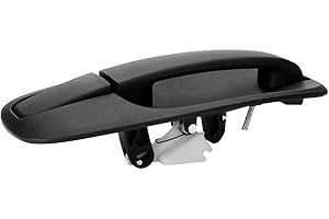 Topzon Türgriff hinten - Schwarz Türgriff hinten innen links rechts Autotürgriff Universal Passend für Trafic 2001-2008