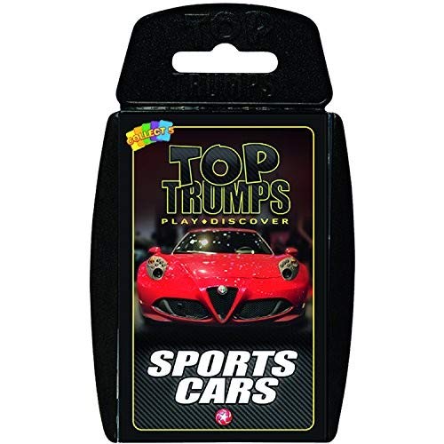 Sports Cars Top Trumps - Juego de Cartas