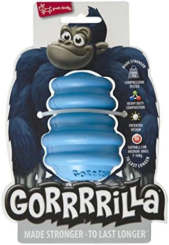 Gorrrrilla Classic Chew Toy, Medium, Blue