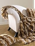  Ein extravagantes Kuschelstück! Plaid Antilopen-Fell-Optik Heine ca. 140/200 cm