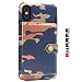 Produktbild Handy Hülle Schutzhülle Tasche Camouflage PU Leder Military case Tarnmuster Phone Cover Military case Tarnung Geldtasche mit Kreditkarten Fach Army case Handycase für iPhone 6/ iPhone 6S Blau