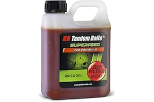 Tandem Baits Attractant Liquide Booster pour Pêche À La Carpe SuperFeed Liquid PVA Stick Booster 1000 ML