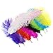 Produktbild 10x Straußenfeder Strauß Feder Kostüm Deko Bunt 10"-12"