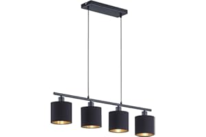 RL LIVE YOUR LIGHT Reality R30334079 Colgante, Color Negro Mate