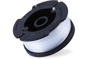MOECSHSY Strimmer Spool for Black and Decker, Strimmer Wire,Trimmer Spool Line Φ1.6mm Double Autofeed Spools Replacement Compatible for Black and Decker GL430-530 Grass Cutter Trimmer Wire Refills 30ft