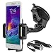 Produktbild Universal 360° drehbar KFZ Auto Handy Smartphone Halterung Halter f. Samsung Galaxy Note 4 / Note Edge usw. inkl. Micro USB KFZ-Ladekabel