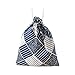 Produktbild beautygoods Kordelzug Staubbeutel Aufbewahrungstasche für Outdoor Camping Baumwolle und Leinen Bedruckte Aufbewahrungstasche, Reisetasche, Lunch-Tasche Süßigkeiten-Geschenk-Tasche