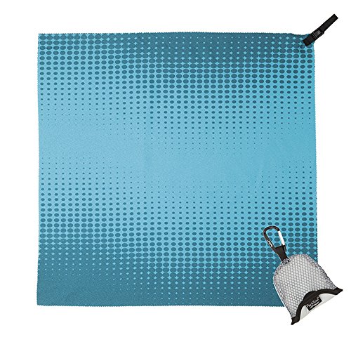 PACKTOWL NANO COMPACT TOWEL (TEAL PIXEL)