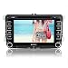 Produktbild PUMPKIN 2 Din Android 5.1 Autoradio DVD Player Moniceiver mit GPS Navigation, Quad Core,HD Touchscreen,für Golf Polo Jetta Passat Unterstützt DAB+ GPS Bluetooth OBD2 Wlan 3G 7 Zoll