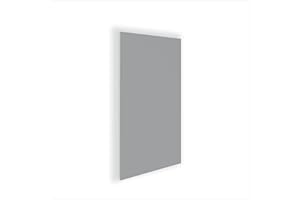 Stop Sound Pannello Acustico Fonoassorbente, pannelli fonoassorbenti alte prestazioni 180x80x5 cm Certificati Made in Italy (Grigio)