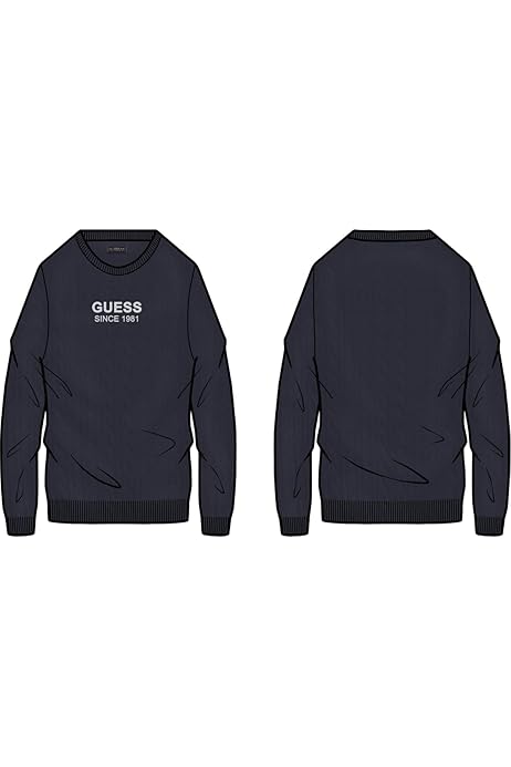 Guess Sudadera L2yq07 Kad70 Jblk Talla 16 Años Sudadera GUESS