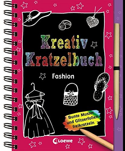 Preisvergleich Produktbild Kreativ-Kratzelbuch: Fashion