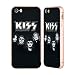 Produktbild Offizielle Kiss Cold Gin Gruppe Gold Rahmen Hülle mit Bumper aus Aluminium für Apple iPhone 5 / 5s / SE