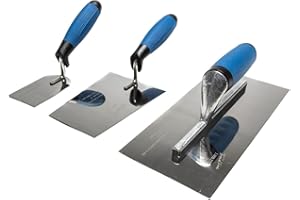 TREND LINE TrendLine Kellen-Set 3-teilig Glättekelle Maurerkelle Putzkelle Maurerwerkzeug