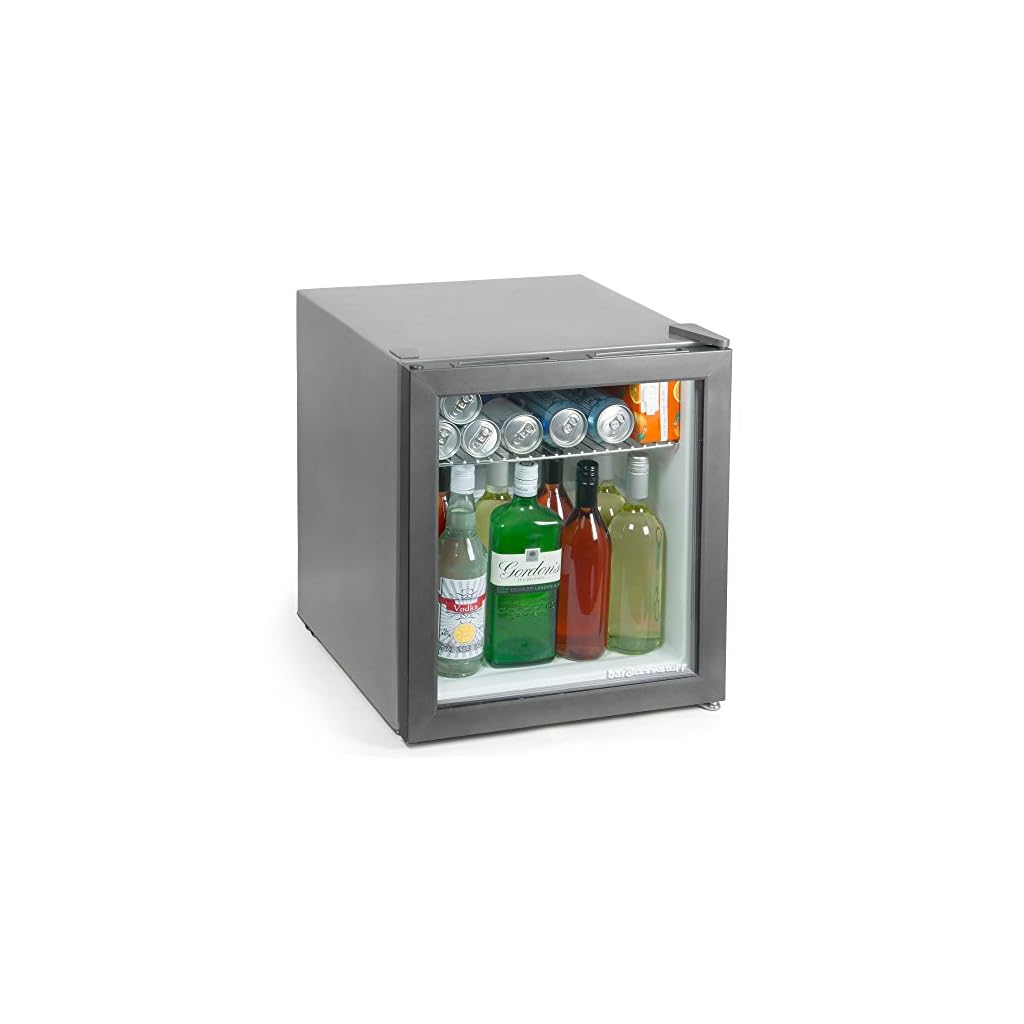 bardrinkstuff Frostbite Mini Fridge Silver 49ltr Compact