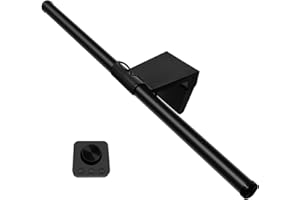 Greatzer 55CM Computer Monitor Lampe LED mit Intelligente Kabellose Steuerung USB Augenschutz Schreibtischlampe mit Touchscreen Kein Bildschirm Blendung Einstellbaren Farbtemperatur PC Büro Lampe