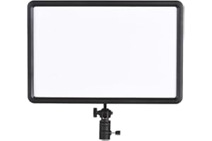 ‎GODOX Godox LEDP260C ultracienka, 30 W, ściemniana lampka kontrolna LED, 3200 K-5600 K, dwukolorowa temperatura, kompatybilna z armatami, Nikon, Sony, Digital DSLR Camera Studio Photography