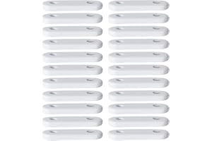 LUNAANDA Curtain Weights for Drapes - Sew-On Anti-Wind Drapery Weights for Shower, Living Room, Balcony-Curtain Pendant Weights (28g*25)