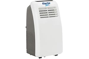 CLARKE INTERNATIONAL Clarke AC7050-7000BTU Air Conditioning Unit With Remote Control - 3230567