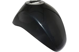 P2R (MOTORISÉ) Carenage Vespa 50 LX - Garde boue avant (Noir)