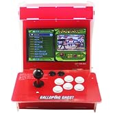 Coverzone İki Kişilik Retro 10 in&ccedil; Ekran Old School Oyun Konsolu 8200 Oyun - Joystick ile Supreme Street Fight Arcade Oyun Ma
