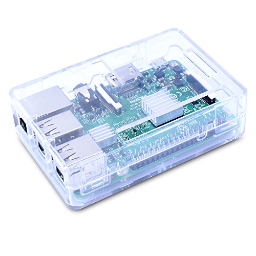 Komplettes Starter Kit für Raspberry Pi, Quimat Ultimate Projekt Kit mit 2,5 A Micro USB Netzteilkabel, Schalter, Kühlkörper und HDMI Kabel - 5