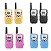 Produktbild Kind Walkie Talkies Hand 2/Pack xf-388 Kids Hühnerhabicht 2-Wege Radio 10 Ring Tones Verstellbare Lautstärke integrierter Mini LED Taschenlampe 8 Kanäle 2–3 km Outdoor Innen klar Sound Kinder violett