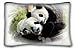 Produktbild Guanggs Custom Characteristic (Animal Panda) Pillowcase Standard Size 20"X30" Design Pillow Case Cover Suitable for Twin-Bed