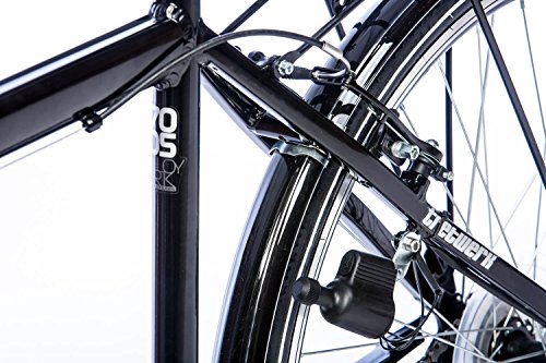 Tretwerk Lugano Comfort 28 Zoll Trekkingrad Schwarz (2017) - 4