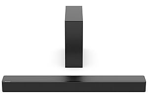 Hisense Barre de Son 2.1 CH 240W H210 - DTS Virtual X, Caisson de Basse sans Fil, HDMI Arc, Bluetooth, Noir