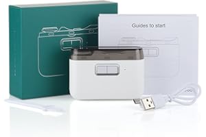 BRRNOO Elektryczna Maszynka do Obcinania Paznokci 2 w 1 dla Wszystkich Grup Wiekowych, Bezpieczne i Szybkie Polerowanie Automatyczna Maszyna do Przycinania Pilnika do Paznokci,