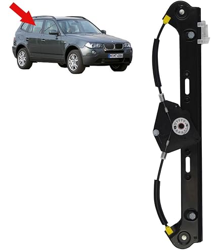 Interrupteur Lève-vitre Avant Gauche BMW X3 E83 - Compatible 2.0L à 3.0L 2003-2011 - Remplace 61313414355