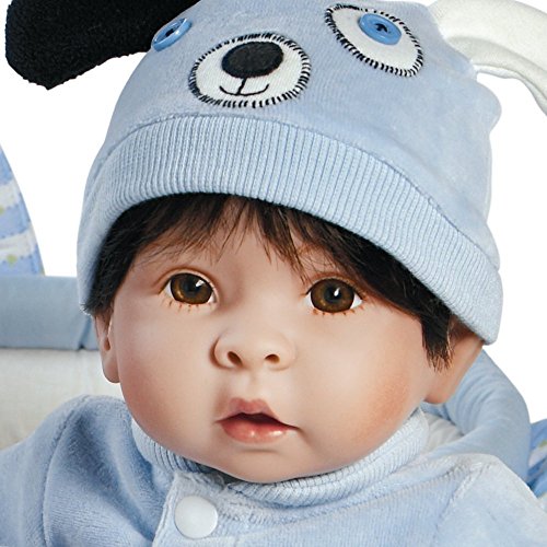 Paradise Galleries Reborn Doll Lifelike Realistic Soft Vinyl Weighted 43cm Baby Boy Gift 